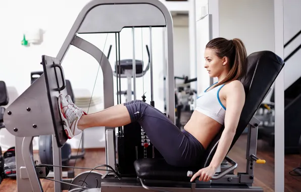 Legs, look, fitness, gym, posture, exercise machine