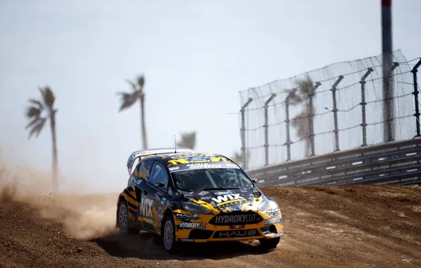 Ford, Пыль, Fiesta, Передок, GRC