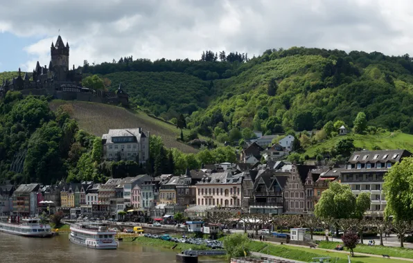 Германия, панорама, Кохем