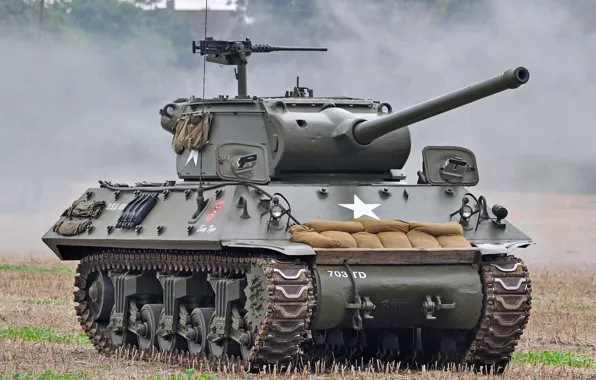 Картинка истребитель танков, (САУ), Второй мировой войны, M36, 90-мм, самоходная пушка, «Джексон»