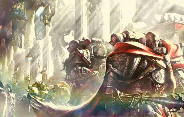 Картинка Horus Heresy, Warhammer 40000, Word Bearers, The Purge, Anthony Reynolds, Sor Talgron