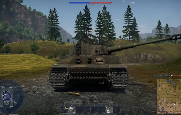 Warthunder, tiger I, тигр танк