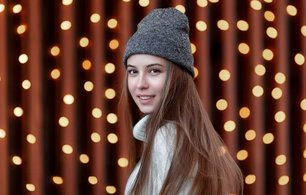 Улыбка, прелесть, шапочка, кареглазая, Stepan Gladkov, Степан Гладков