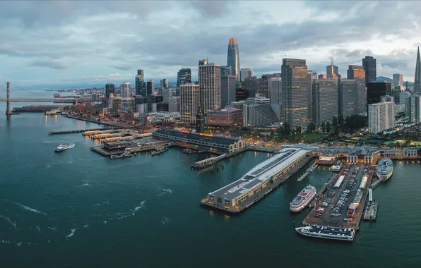 City, красота, USA, California, beautiful, San Francisco, Сан - Франциско
