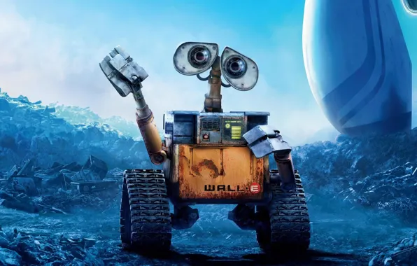 Wall-e, pixar, animation