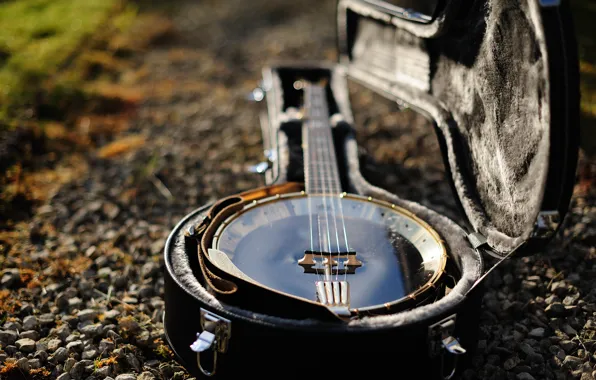 Музыка, инструмент, banjo