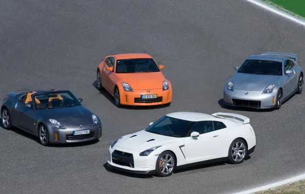 Nissan 350Z, R35, Nissan 370Z, Nissan GTR