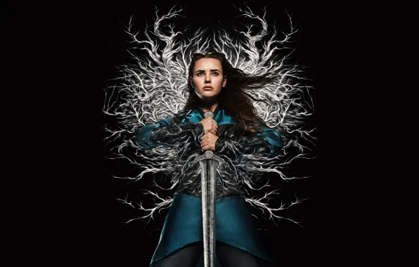 Девушка, меч, сериал 2020, Cursed