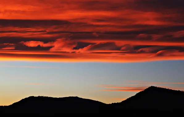 Небо, облака, природа