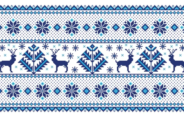 Узор, текстура, Рождество, Новый год, олени, орнамент, свитер