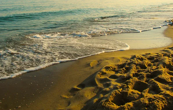 Beach, sea, ocean, water