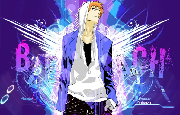 Аниме, арт, парень, Bleach, Блич, Ичиго Куросаки
