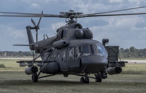 Картинка вертолёт, российский, многоцелевой, Ми-8, советский, «Бедро»