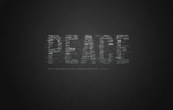 Мир, слова, peace, цитата, выражение, words