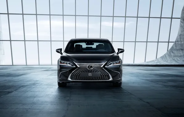 Lexus, седан, вид спереди, 2018, ES 250