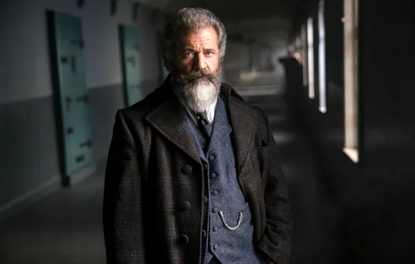 Фон, борода, актёр, Mel Gibson