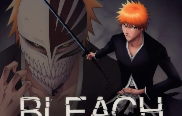 Sword, game, Hero, Bleach, anime, katana, Ichigo, asian