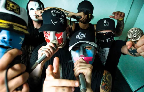 Музыка, music, rapcore, альтернатива, Hollywood undead