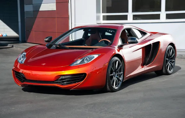 McLaren, Orange, MP4-12C, Volcano