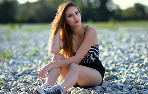 Девушка, природа, Stephanie