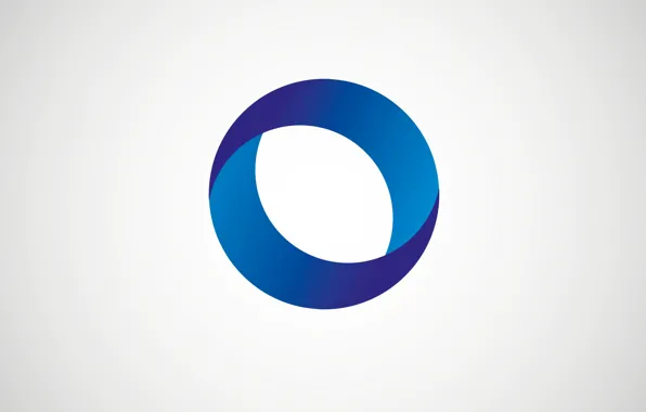 Simple, wallpaper, logo, blue, background, cool, gray, round