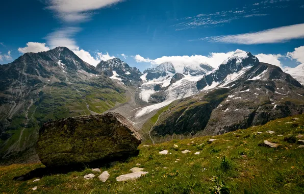 Горы, Швейцария, Альпы