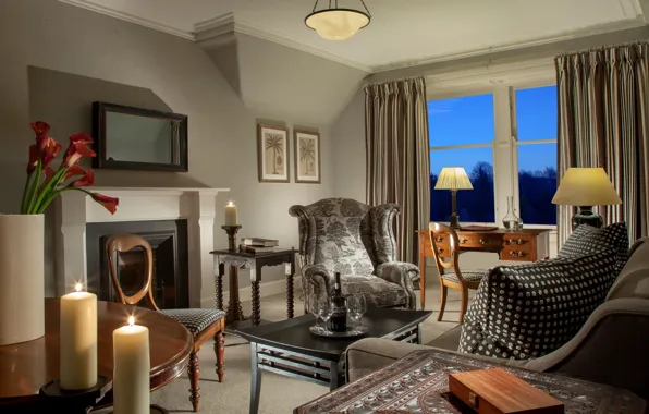 Дизайн, стиль, вилла, интерьер, гостиная