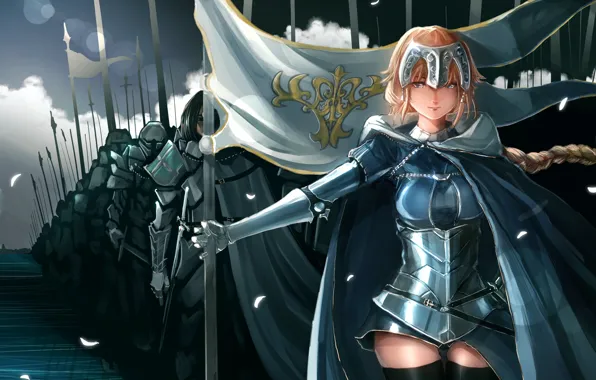 Девушка, армия, воины, Fate / Grand Order, Судьба великая кампания