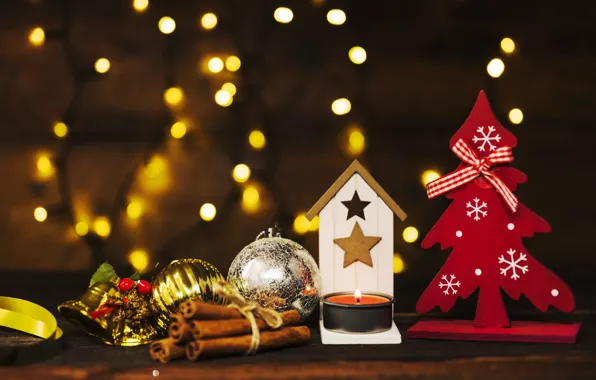 Картинка украшения, елка, Новый Год, Рождество, Christmas, wood, New Year, decoration