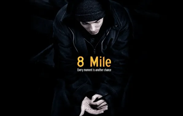 Картинка фильм, Eminem, Marshall Bruce Mathers, Эминем, маршалл брюс мэтерс, Рэп, 8 миля, 8 mile