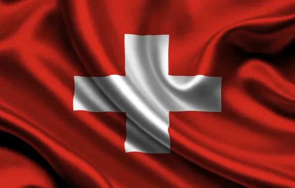Швейцария, флаг, switzerland