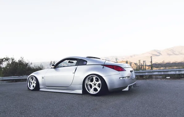 Горы, nissan, 350z, ниссан