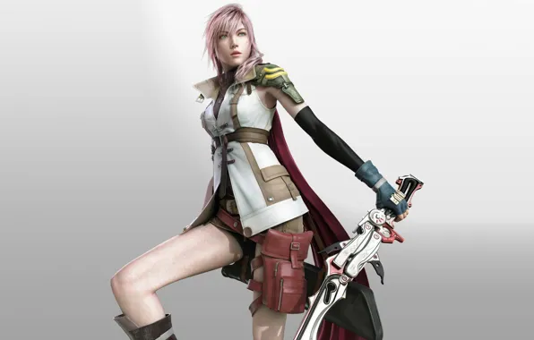 Девушка, Final Fantasy XIII, Lightning