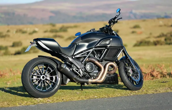 Dark, Ducati, супербайк, Ducati Diavel