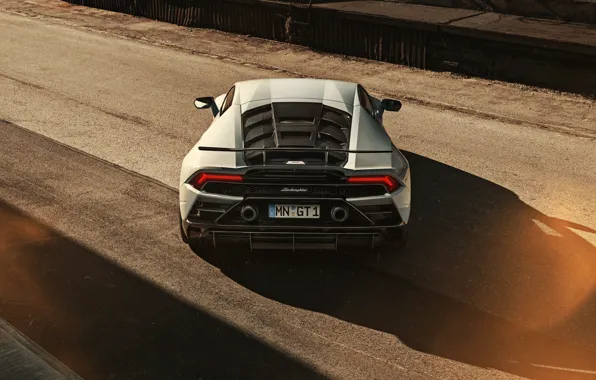 Картинка Lamborghini, rear, Huracan, Novitec Lamborghini Huracan EVO