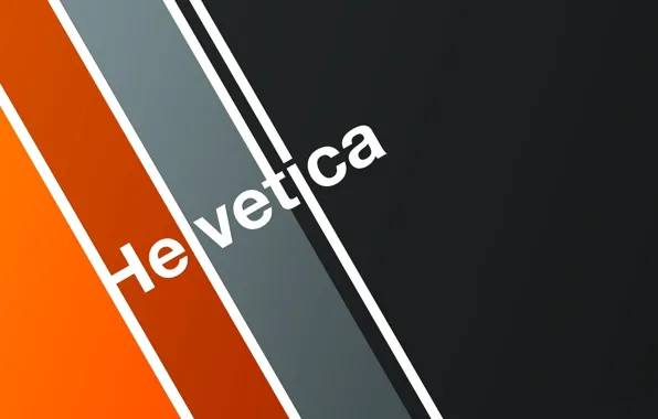 Картинка типографика, шрифт, Helvetica