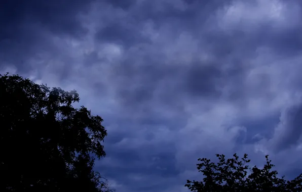 Dark, storm, sky, cloud