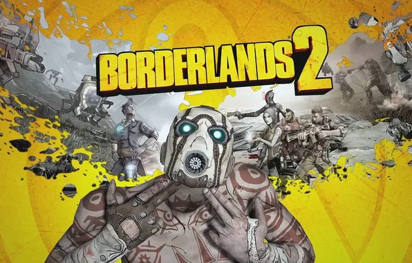 Картинка игра, 2K Games, Borderlands 2, Gearbox Software