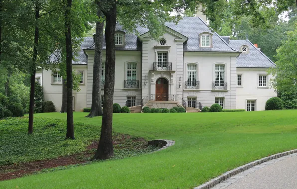 Город, дом, архитектура, особняк, экстерьер, Atlanta