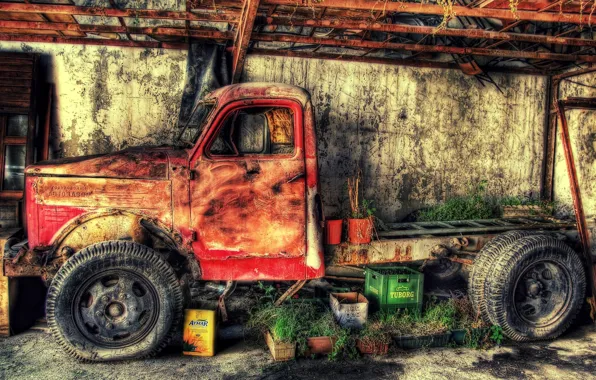 Машина, HDR, ГАЗ