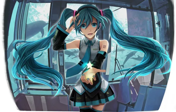 Звезда, star, vocaloid, hatsune miku, вокалоид, хатсуне мику