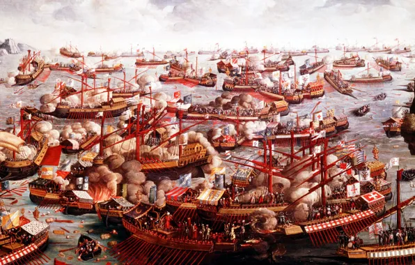 Fire, beach, explosions, ships, fort, navy, squadron, shots