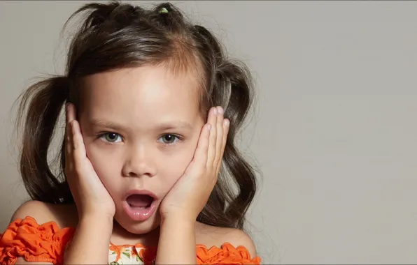 Girl, oops, kid, surprise
