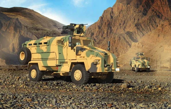Turkey, military vehicle, BMC Kirpi