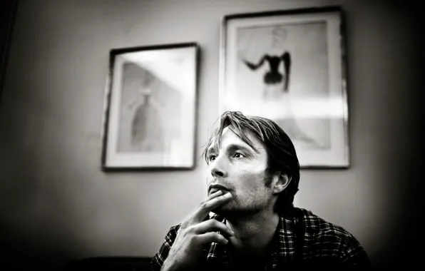 Картинка взгляд, Mads Mikkelsen, Photoshoot