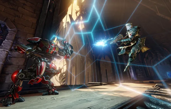 Игры, квейк, id software, Quake Champions, bethesda softworks, saber interactive