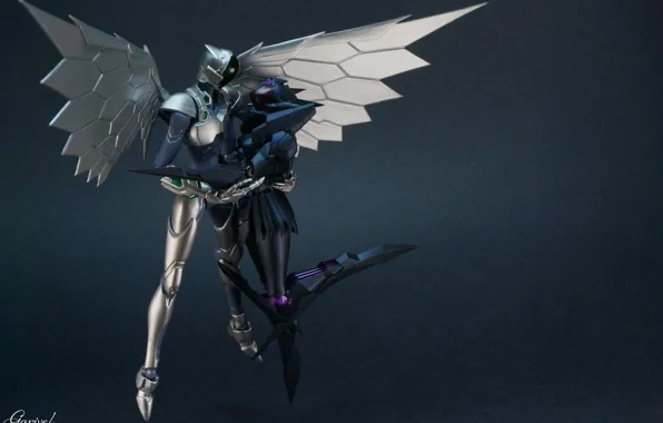 Love, game, mecha, anime, pretty, brunette, queen, asian