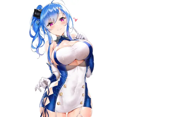 Girl, Anime, boobs, pretty, azur lane, tight outfit