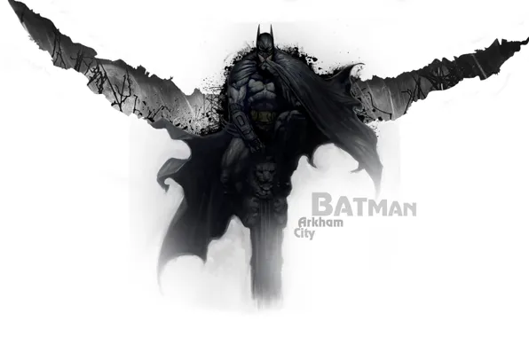 Картинка City, Batman, Arkham