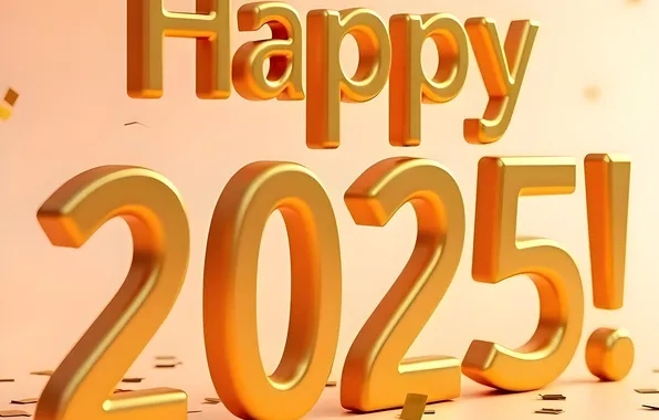 Цифры, Новый год, дата, 2025, Новый 2025 год
